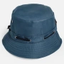 Мъжка шапка тип bucket син рафия_1261087, снимка 3