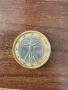 1 Евро монета 2002г., снимка 1