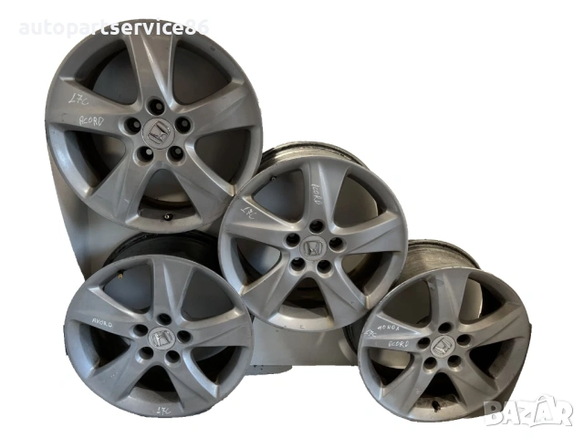 Джанти алуминиеви 5 спици 7.5x17 за Honda Accord 2.2 I-DTEC (2009)