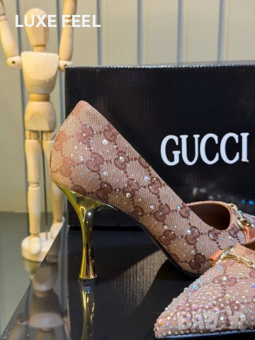 GUCCI ⚜️Дамски Обувки , снимка 8 - Дамски обувки на ток - 54152334