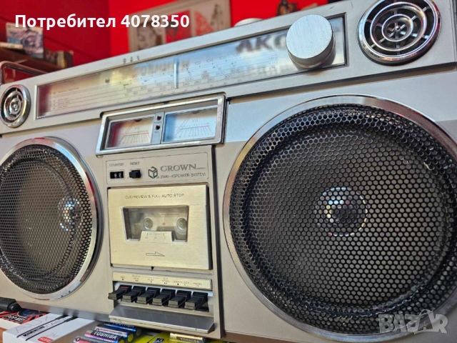 CROWN CS-850, снимка 2 - Радиокасетофони, транзистори - 54377915