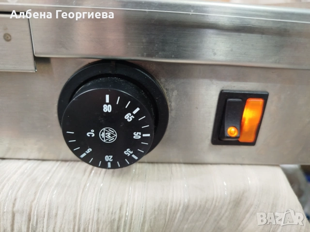Двустранна топла витрина  - 400W, снимка 3 - Кухненски роботи - 54780848