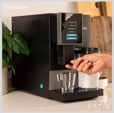 Кафеавтомат Cecotec Cremmaet Compactccino Black 19 Bar – Чисто нов само изпробван, снимка 11 - Кафемашини - 54734096