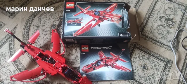 Lego technic изтребител, снимка 5 - Конструктори - 55562828