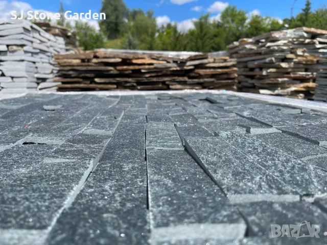 Естествен облицовъчен камък Graphite, снимка 4 - Облицовки - 55299655