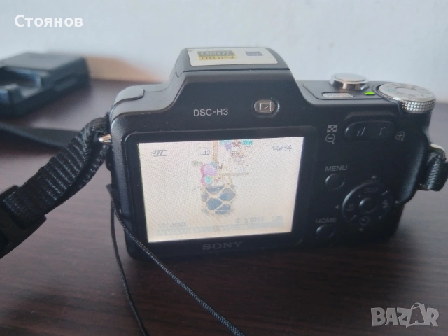 SONY Cyber-Shot DSC-H3 8.1 MP 10x Optical Zoom Japan , снимка 17 - Фотоапарати - 54979402