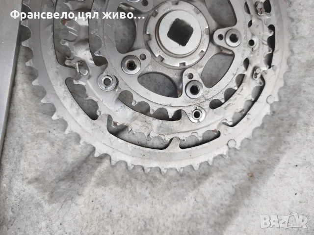 Курбел 48 зъба за велосипед колело Shimano deore xt fc m 750, снимка 3 - Части за велосипеди - 55590274