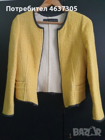 марково жълто офшциално сако