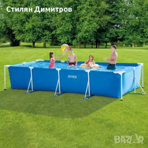 Нов басейн INTEX 4.5m × 2.2m × 84cm