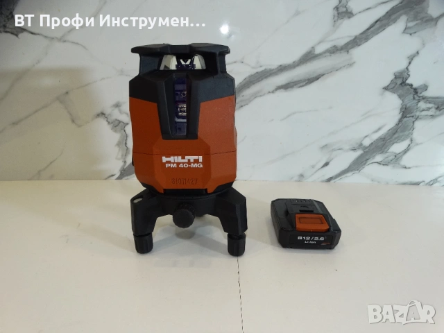 Hilti PM 40 MG - Мултилинеен лазер с зелен лъч