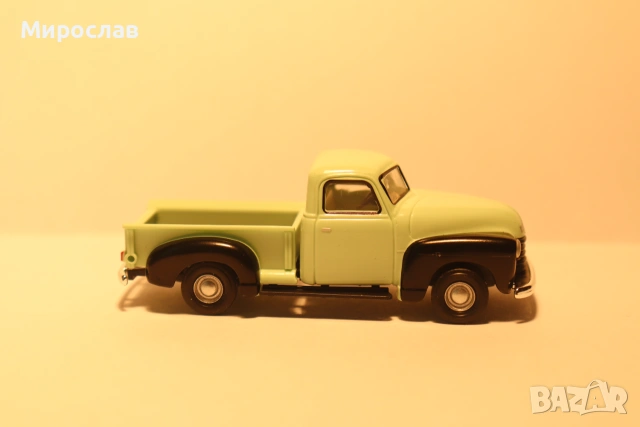BUSCH H0 1/87 SHEVY 50 ПИКАП КОЛИЧКА КАМИОН МОДЕЛ, снимка 4 - Колекции - 55077736