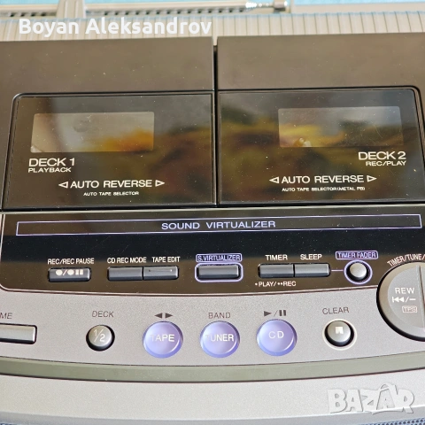 Panasonic RX-ED55 , снимка 11 - Радиокасетофони, транзистори - 54640159