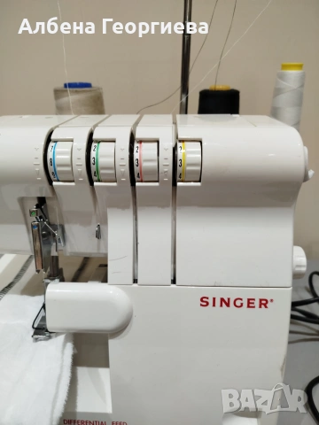 Четириконечен оверлог  Singer, снимка 3 - Шевни машини - 55008634