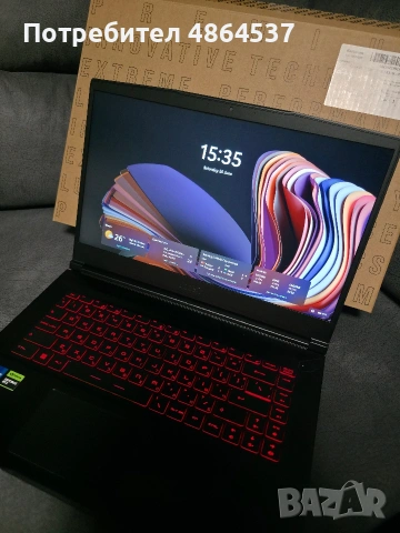 Gaming Laptop RTX 4060 | i7 | 144Hz | Отлично състояние, снимка 5 - Лаптопи за игри - 55003292