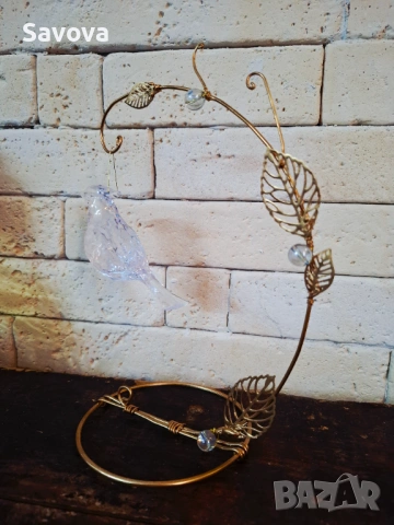 Декорация "Пиленце на стойка", снимка 2 - Арт сувенири - 53474551