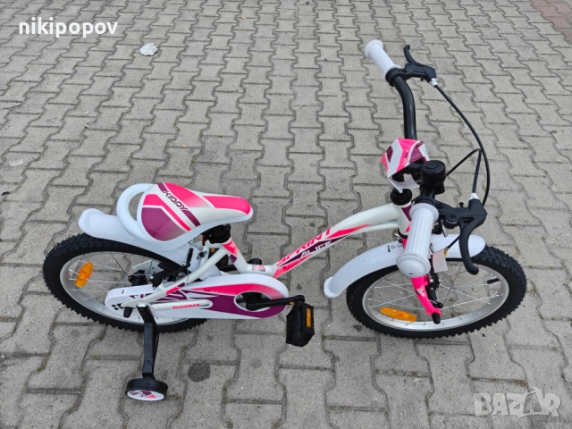 PA Детски велосипед 18" ALICE бял, снимка 3 - Велосипеди - 54863953