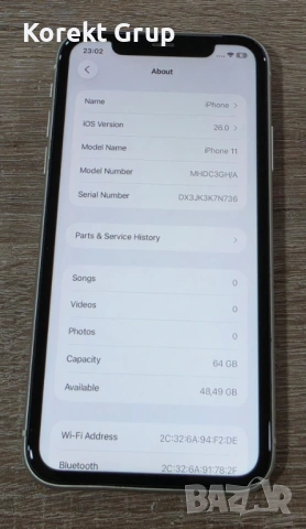 Apple iPhone 11 64GB, снимка 5 - Apple iPhone - 54222545