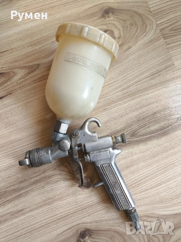 Винтидж бояджииски пистолед DeVilbiss с дюза 1,4 мм.