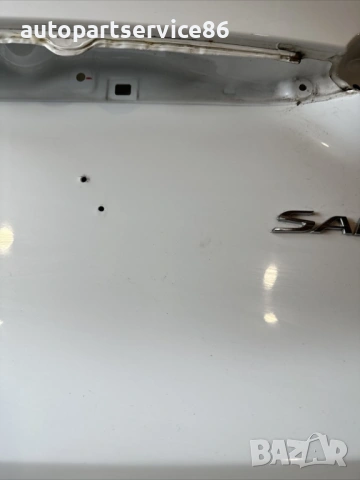 Задна врата на багажник бяла за Hyundai Santa Fe 2.2 Crdi (2020), снимка 2 - Части - 54426562