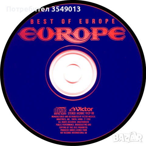 CD / ЦД компакт диск - Europe – Rock The Night-The Very Best Of Europe - 2004 [2 CD], снимка 18 - CD дискове - 54873535