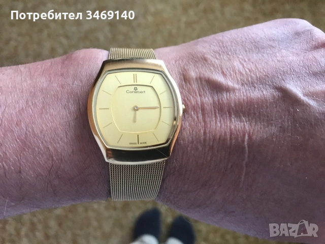 МАРКОВ ШВЕЙЦАРСКИ ЧАСОВНИК КОРТЕБЕРТ, снимка 13 - Мъжки - 54190091