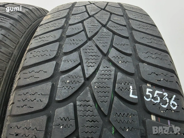 2бр зимни гуми 205/60/16 DUNLOP L05536 , снимка 2 - Гуми и джанти - 54262724