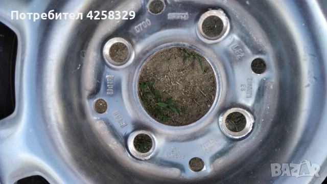 Железни джанти  за поло 6n2  шкода Сеат., снимка 5 - Гуми и джанти - 53667313