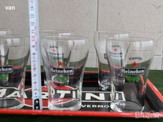 Оригинални чаши Heineken, снимка 4 - Чаши - 54393593