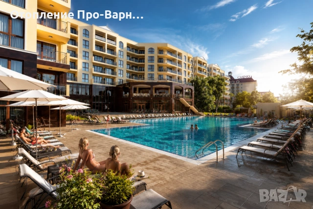 Апартамент ЛУКС ★★★★ Golden Line – Златни пясъци | 100 м от плажа | Басейн | СПА | До 4 гости, снимка 2 - Апартаменти - 55215816