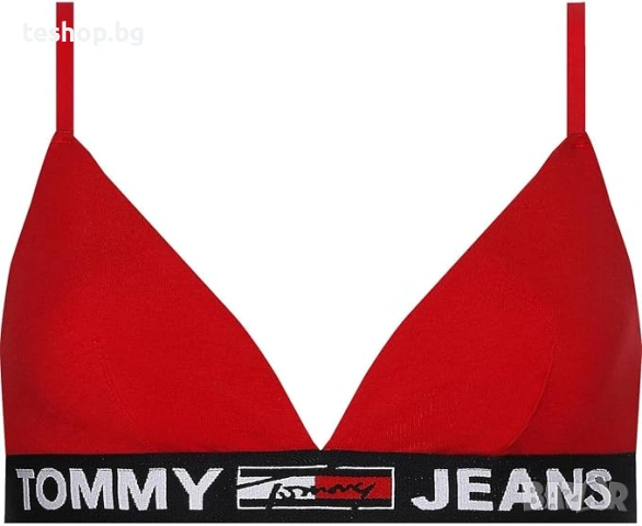 Дамски триъгълен сутиен Tommy Jeans без подплата 2 на цената на 1, снимка 2 - Бельо - 55200869