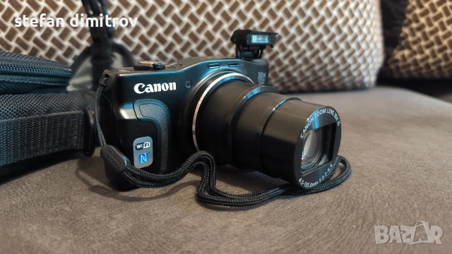 Canon PowerShot SX700 HS Red, Wi-Fi , снимка 3 - Фотоапарати - 55154684