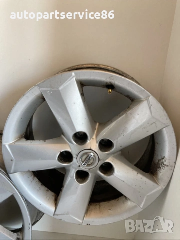 Комплект алуминиеви джанти 6.5x16 за Nissan Qashqai 1.5 dCi (2010) N3160140 ET40, снимка 2 - Части - 54368982