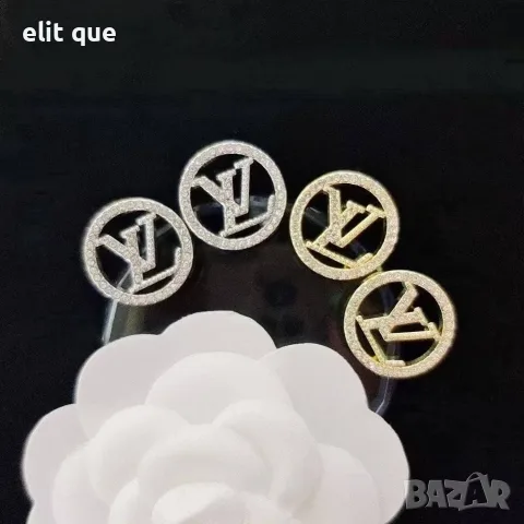 обеци от висококачествена стомана Gucci Louis Vuitton Christian Dior Yves Saint Laurent , снимка 3 - Обеци - 55343098