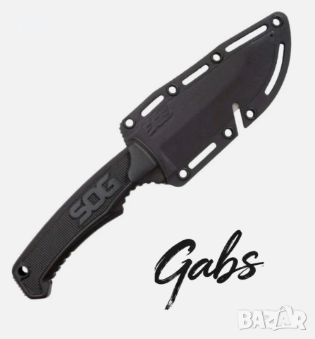 Нож с фиксирано острие SOG Field Knife, снимка 6 - Ножове - 54409284