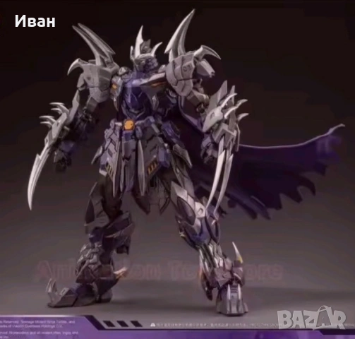 Готови ли сте за тази метална фигура на Shredder, снимка 4 - Колекции - 54047023