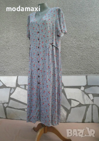 3XL  Нова  дълга рокля  Next , снимка 7 - Рокли - 54982495