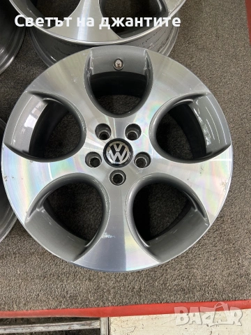 Джанти 18 Цола 5х112 VW Golf 5 6 7 GTI Caddy Touaran Original , снимка 5 - Гуми и джанти - 54632739