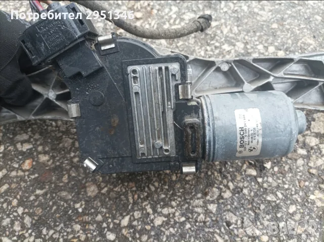механизъм чистачки BMW E65 3397020825 03902411868 , снимка 4 - Части - 55330332