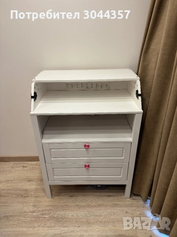 Пововалник/скрин за бебе ИКЕА SUNDVIK