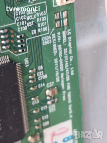 T-Con Board 6870C-0402C / 6871L-2842F  for 42inc DISPLAY LC420DUE-SFU2,  PANASONIC модел TX-L42ET5E , снимка 2 - Части и Платки - 55156603