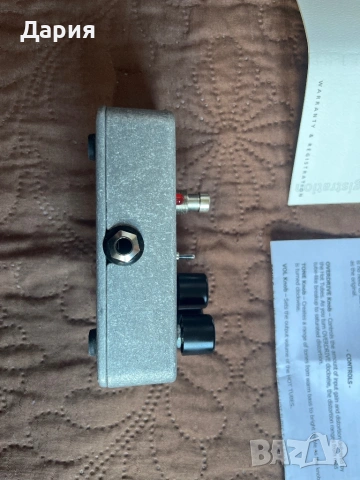 Electro-Harmonix Hot Tubes overdrive, снимка 4 - Други - 54902463