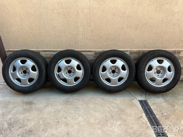Джанти 17 , 5x114.3 Honda CRV + Зимни гуми Michelin 225/65 DOT:2423