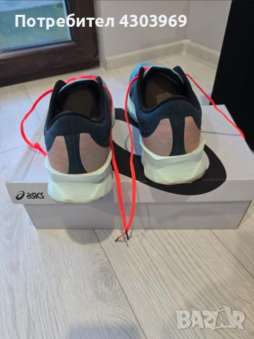 Мъжки маратонки Asics, размер 47, UK 12 1/2, снимка 4 - Маратонки - 55270427