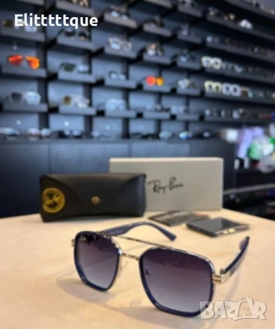 очила с черен обикновен калъф и ув защита ray ban , снимка 5 - Слънчеви и диоптрични очила - 54888548