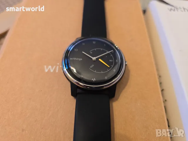 ​Хибриден смарт часовник Withings – Чисто нов, неизползван, снимка 5 - Смарт часовници - 55477947