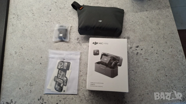 Микрофон DJI Mic Mini 2-Person Compact Wireless Microphone в Гаранция, снимка 3 - Микрофони - 54494785