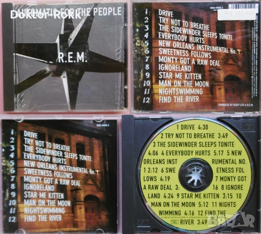 R.E.M. + Raindogs – оригинални дискове, снимка 4 - CD дискове - 54011235