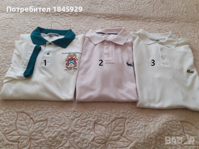 Мъжки памучни ризи с къс ръкав -  от 3 до 5 евро