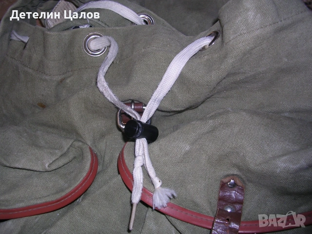 Голяма ретро войнишка раница от Тошово време, снимка 4 - Други - 54661559