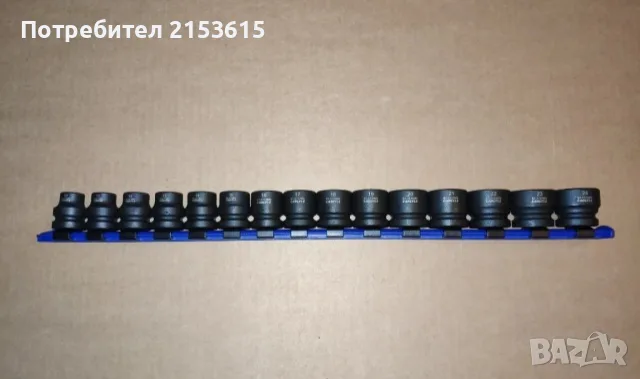 CARLYLE NAPA 15броя 1/2 impact stubby profile къси Шестостенни качествени вложки камъни, снимка 7 - Гедорета - 55405754